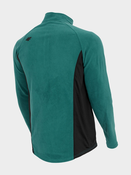 Bluza męska z kapturem rozpinana polarowa 4F H4Z21-BIMP034-46S