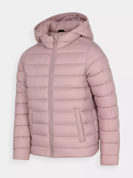 Kurtka dziecięca zimowa puchowa 4F HJZ22-JKUDP001-56S