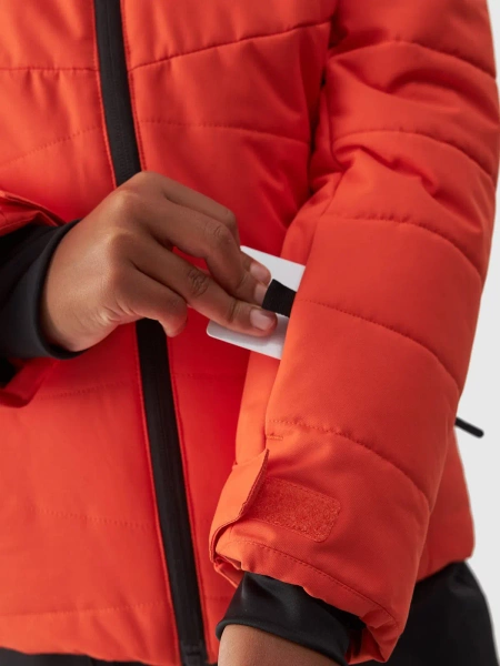 Kurtka dziecięca zimowa puchowa narciarska 4F 4FJAW23TTJAM298-70S