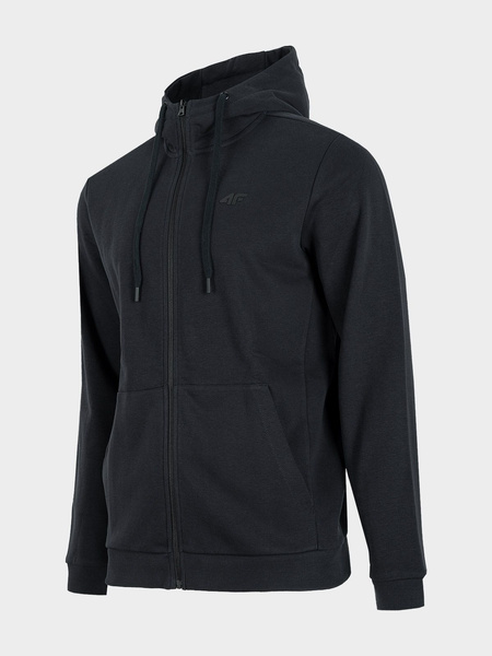 Bluza męska z kapturem rozpinana 4F NOSH4-BLM353-30S