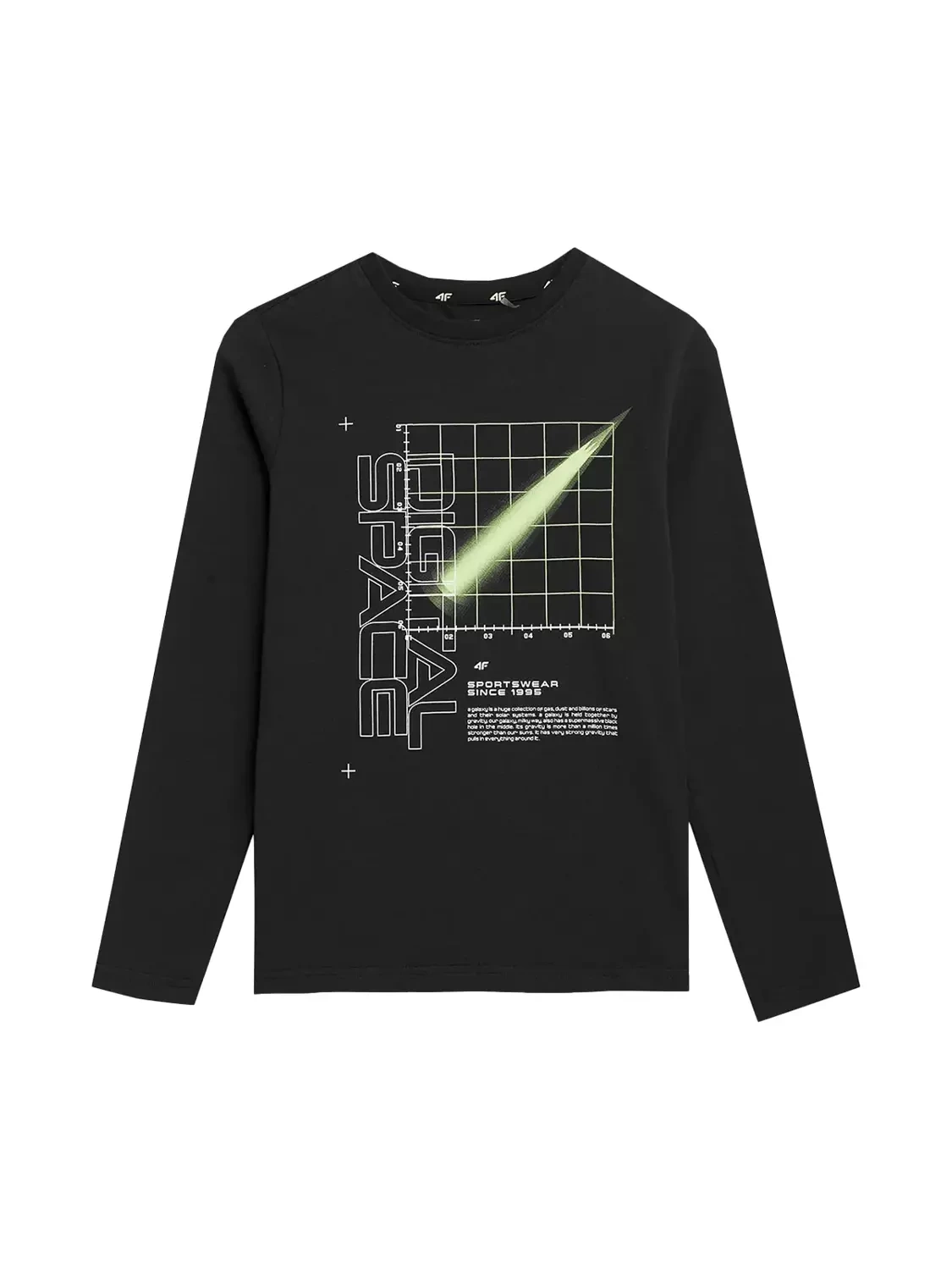 Koszulka dziecięca 4F 4FJAW23TLONM139-20S