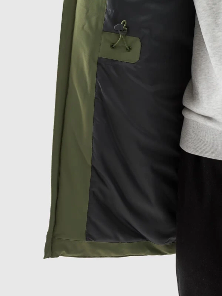 Kurtka męska zimowa długa 4F 4FWAW24TTJAM563-43S