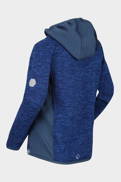 Bluza dziecięca z kapturem rozpinana polarowa REGATTA DISSOLVER 2 RKA263-UQ2