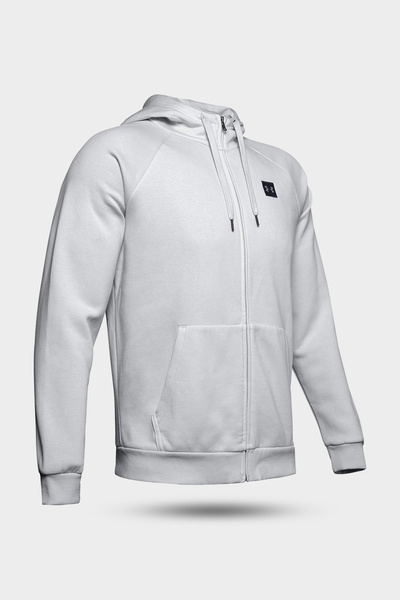 Bluza męska z kapturem rozpinana Under Armour RIVAL HOODIE 1320737-014