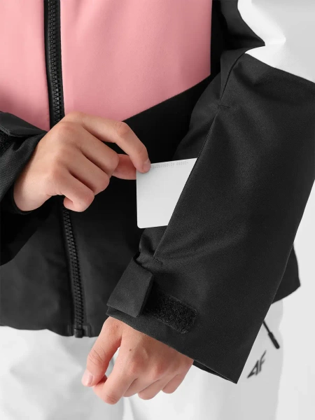 Kurtka dziecięca zimowa narciarska 4F 4FJWAW24TTJAF545-20S