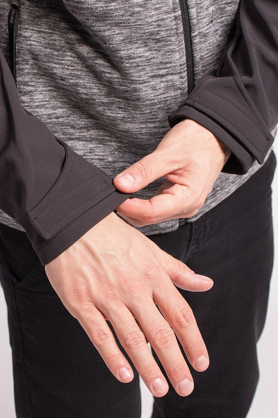 Bluza męska z kapturem rozpinana polarowa 4F H4Z18-PLM003-23M