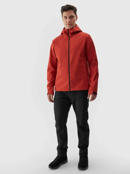 Kurtka męska softshell wiatroodporna 4F 4FWAW24TSOFM283-61S