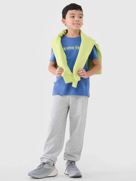 Koszulka dziecięca 4F 4FJWSS25TTSHM2186-34S