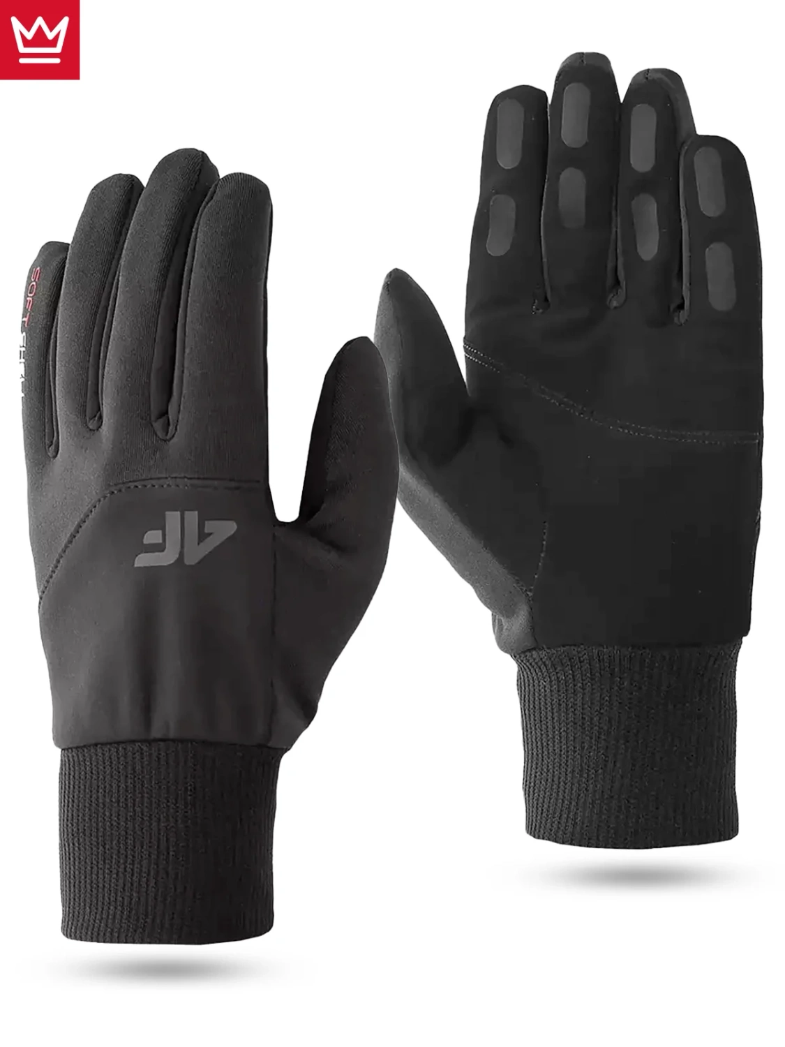 Rękawiczki zimowe 4F 4FWAW24AGLOU132-20S (ekran dotykowy)