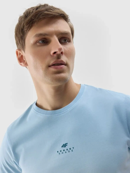 Koszulka męska 4F 4FWSS24TTSHM1290-34S