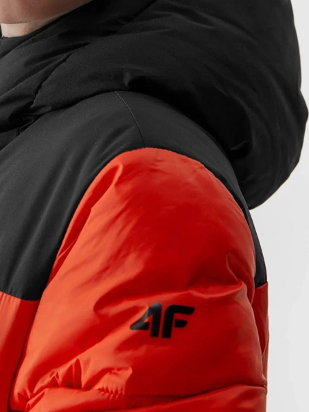 Kurtka dziecięca zimowa puchowa 4F 4FJAW23TDJAM274-62S