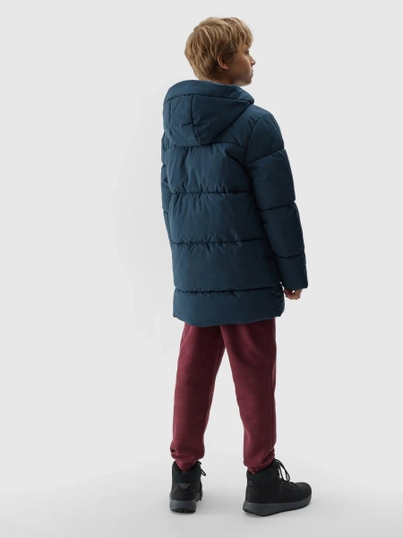 Kurtka dziecięca zimowa puchowa 4F 4FJAW23TDJAM275-31S