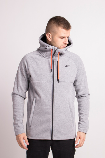 Bluza męska z kapturem rozpinana 4F H4Z18-BLM006-27M