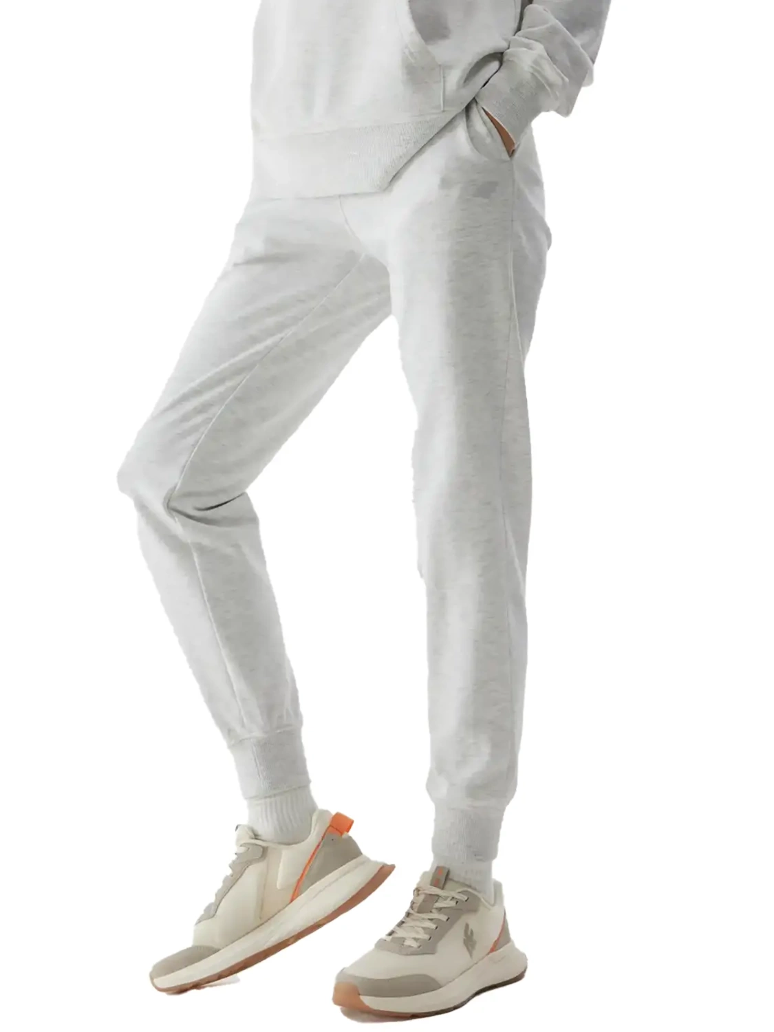 Spodnie dresowe damskie 4F 4FWSS24TTROF606-27M