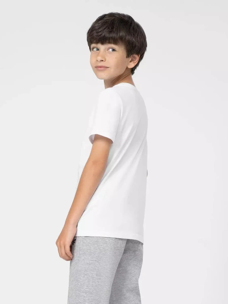 Koszulka dziecięca 4F 4FJSS23TTSHM291-10S