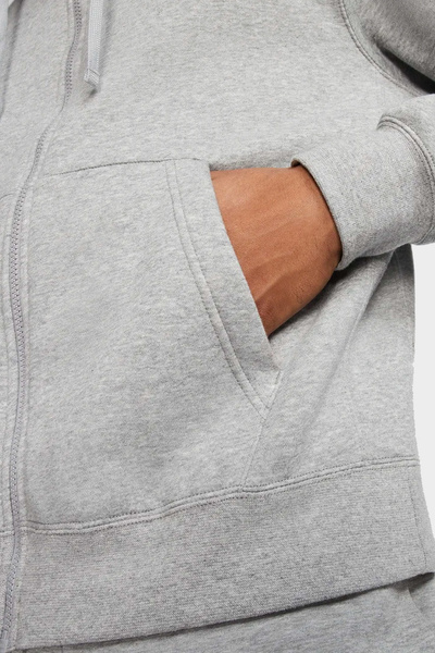 Bluza męska z kapturem rozpinana NIKE NSW CLUB HOODIE BV2645-063