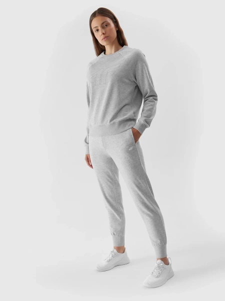Spodnie dresowe damskie 4F 4FAW23TTROF474-27M 