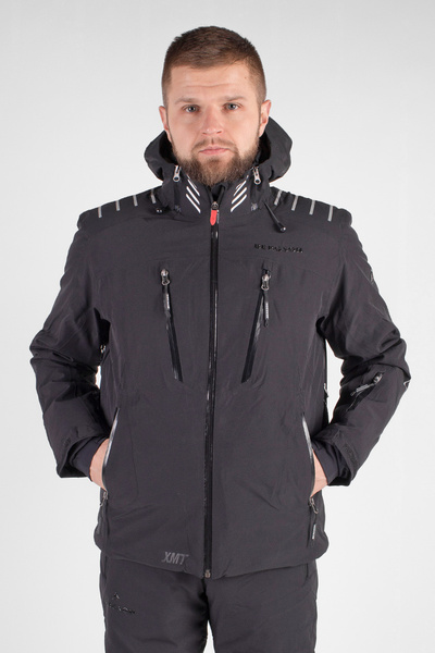 Kurtka męska BERGSON RACE-X BLACK BRG00036