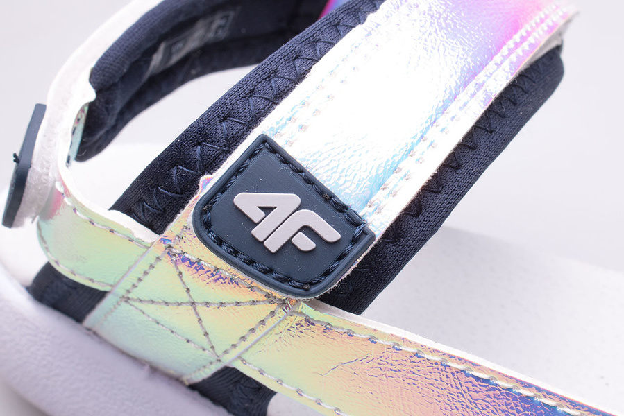 Sandały dziewczęce 4F JUNIOR HJL22-JSAD002-90S