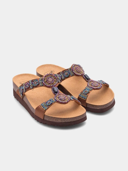 Klapki damskie Scholl NEW BOGOTA WEDGE F26607-1011