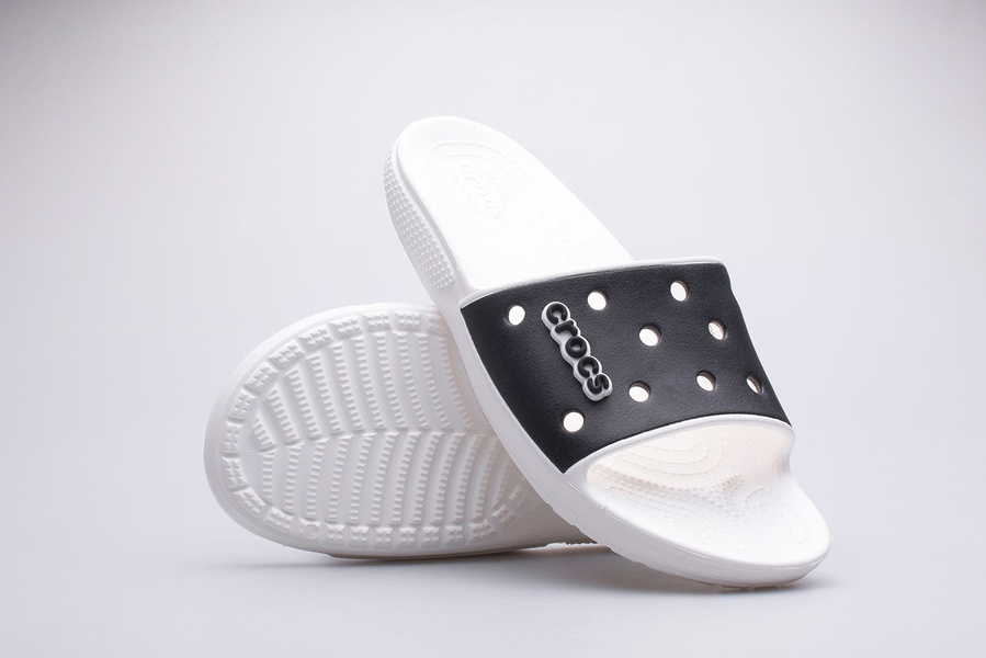 Klapki CROCS CLASSIC COLORBLOCK SLIDE 206882-103