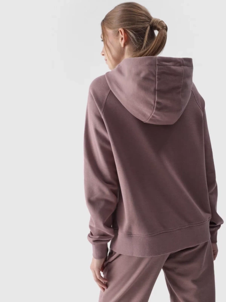 Bluza damska z kapturem 4F 4FWMM00TSWSF1468-83S