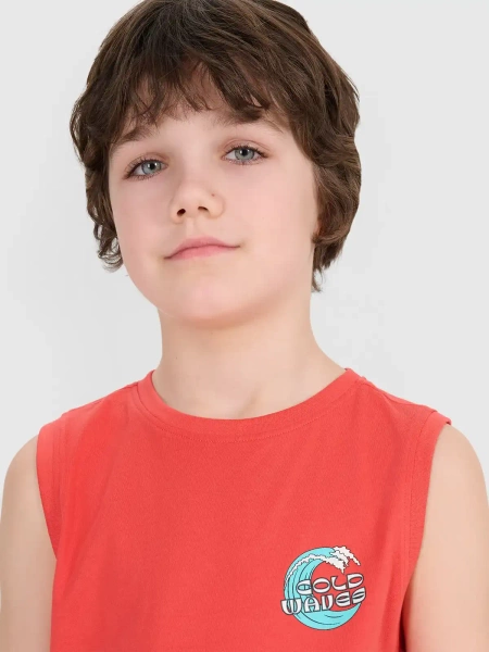 Koszulka dziecięca 4F 4FJWSS25TSLEM162-63S