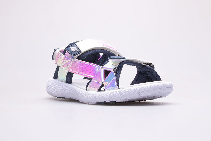 Sandały dziewczęce 4F JUNIOR HJL22-JSAD002-90S