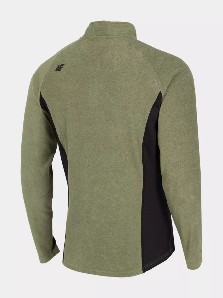 Bluza męska z kapturem rozpinana polarowa 4F H4Z22-BIMP011-41S