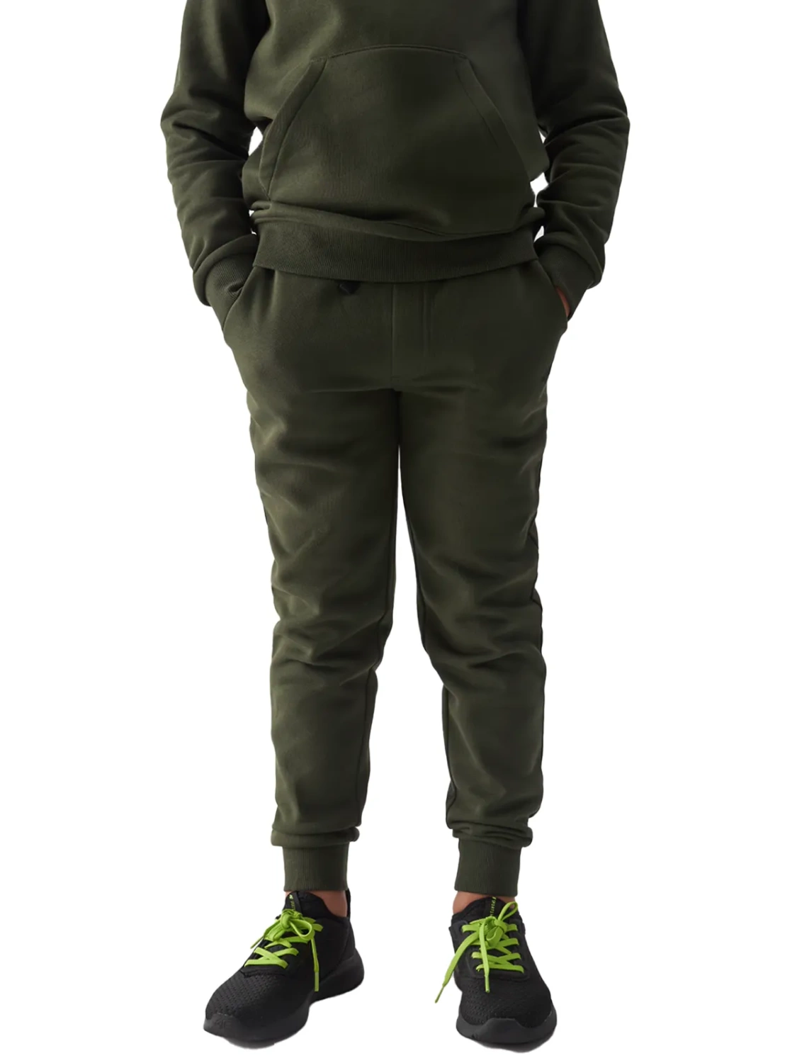 Spodnie dresowe dziecięce 4F 4FJWMM00TTROM0811-43S