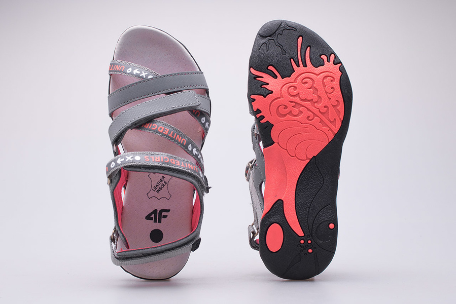 Sandały dziewczęce 4F HJL20-JSAD001-90S