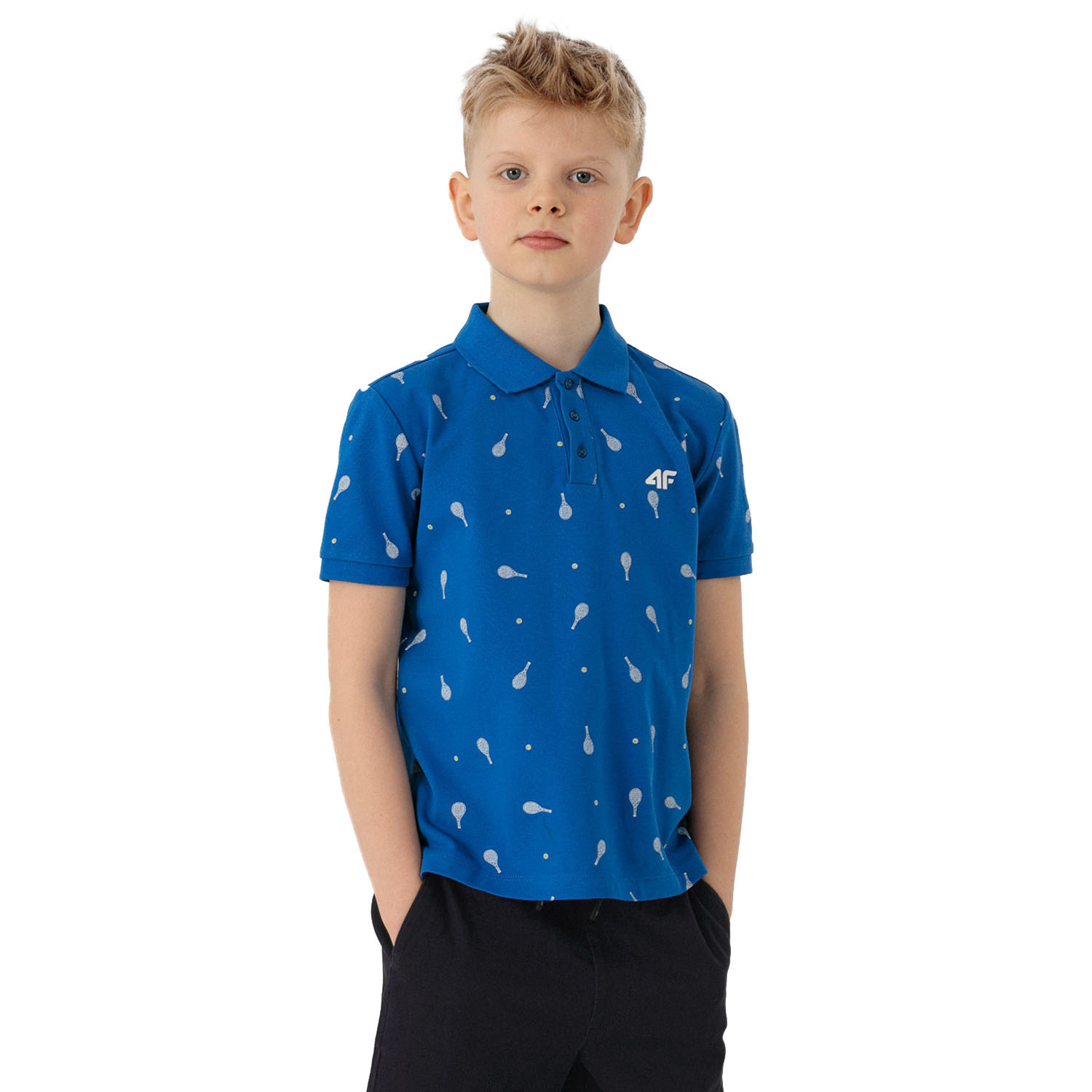 Koszulka dziecięca 4F JUNIOR HJL22-JTSM004-36S