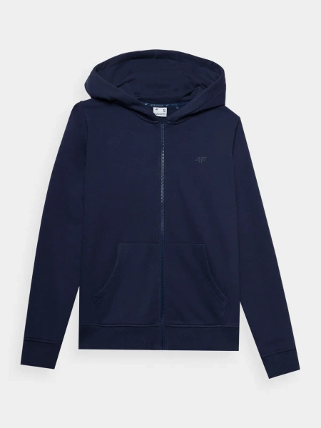 Bluza damska z kapturem rozpinana 4F 4FWSS24TSWSF0956-31S 