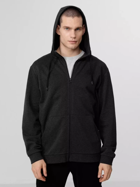 Bluza męska z kapturem rozpinana 4F 4FSS23TSWSM354-23M