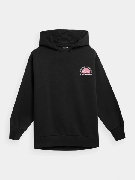 Bluza dziecięca z kapturem 4F 4FJAW23TSWSF642-20S