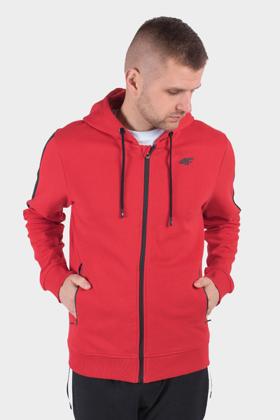 Bluza męska z kapturem rozpinana 4F H4L20-BLM003-62S