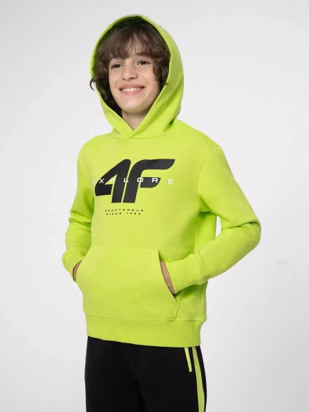 Bluza dziecięca z kapturem 4F 4FJSS23TSWSM240-45N 