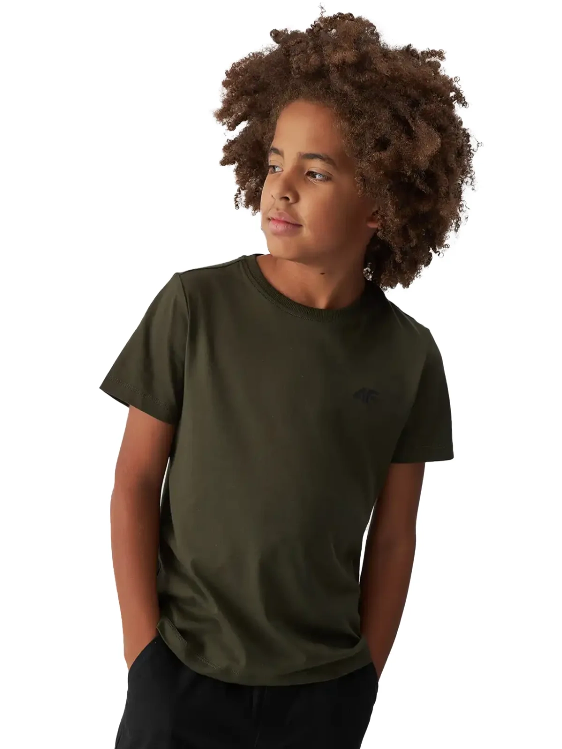 Koszulka dziecięca 4F 4FJWMM00TTSHM1626-43S