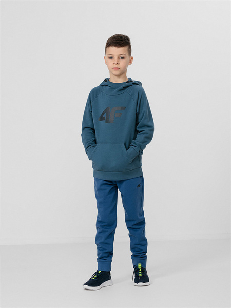 Bluza dziecięca z kapturem 4F HJL22-JBLM002-32S