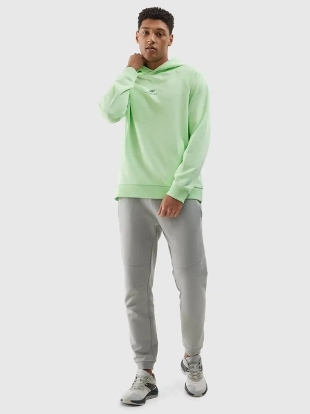 Bluza męska z kapturem 4F 4FWSS24TSWSM1010-42S 