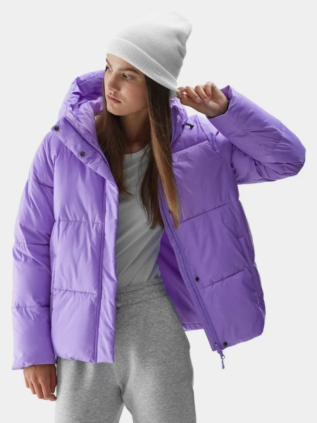 Kurtka damska zimowa puchowa 4F 4FAW23TDJAF234-51S 