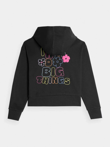 Bluza dziecięca z kapturem  4F 4FJAW23TSWSF645-20S 