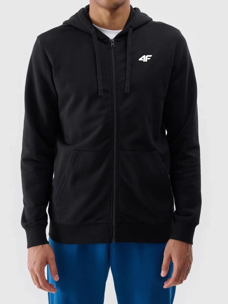 Bluza męska z kapturem rozpinana 4F 4FWAW24TSWSM1966-20S