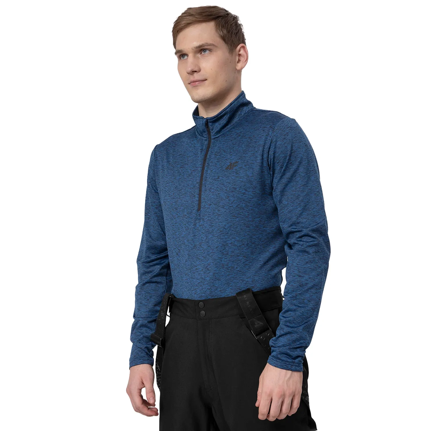 Bluza męska z kapturem rozpinana termoaktywna 4F H4Z22-BIMD031-30M