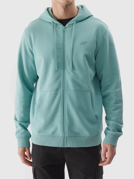 Bluza męska z kapturem rozpinana 4F 4FWSS24TSWSM0951-47S 