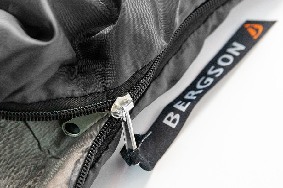 Śpiwór kwadratowy BERGSON SQUARE PLUS 200 BRG00122 BLACK