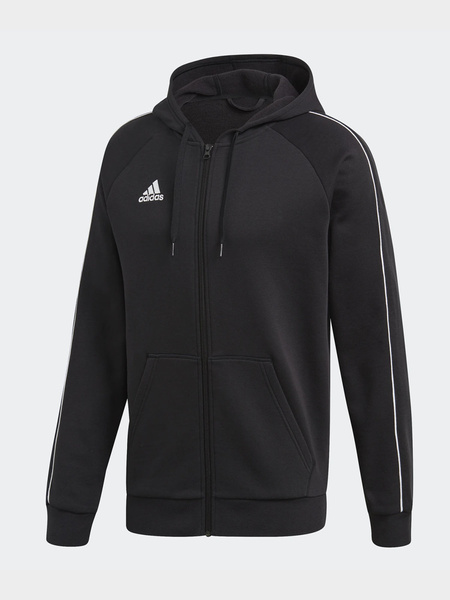 Bluza męska z kapturem rozpinana adidas CORE18 FT8068