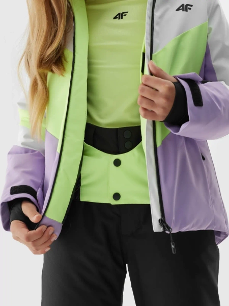Kurtka dziecięca zimowa narciarska 4F 4FJAW23TTJAF294-52S 