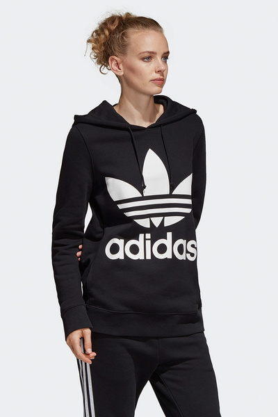 Bluza damska z kapturem adidas TREFOIL HOODIE CE2408