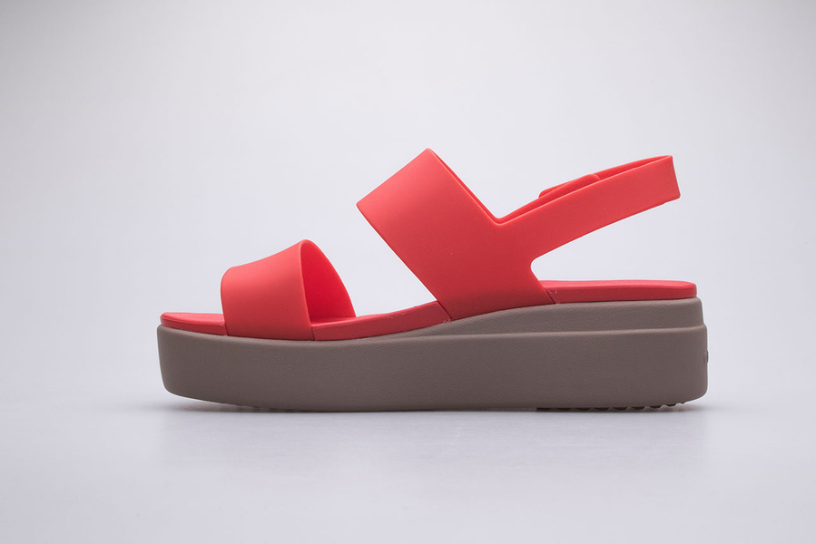 Sandały damskie Crocs Brooklyn Low Wedge 206453-6SQ